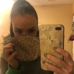 Vintage Christian Dior logo makeup bag purse auth